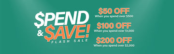 Collection Banner Spend and Off Flash Sale