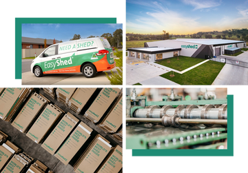 Australia's most trusted shed manufacturer - Easyshed
