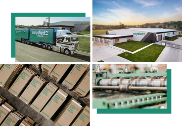Australia's most trusted shed manufacturer - Easyshed