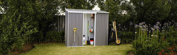 Narrow Sliding Door Shed