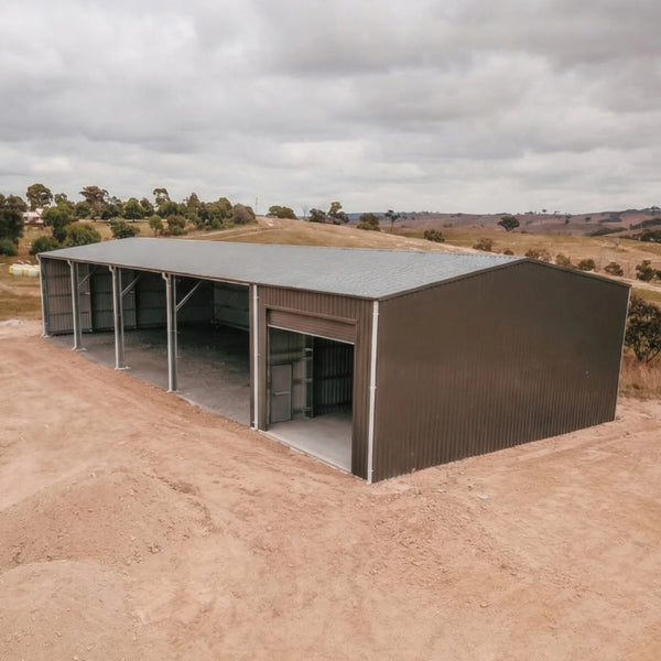 Open Front Farm Sheds