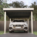 Single Carport Front View
