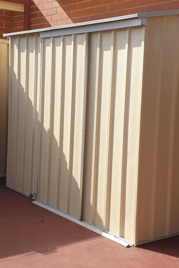 Narrow Slider Shed