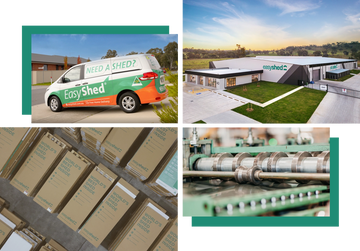 Australia's most trusted shed manufacturer - Easyshed