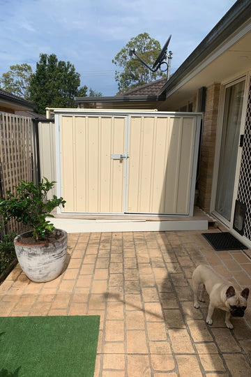 2.08m Garden Locker Shed - Customer review