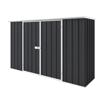 3m x 0.78m Flat Roof Garden Shed - EasyShed