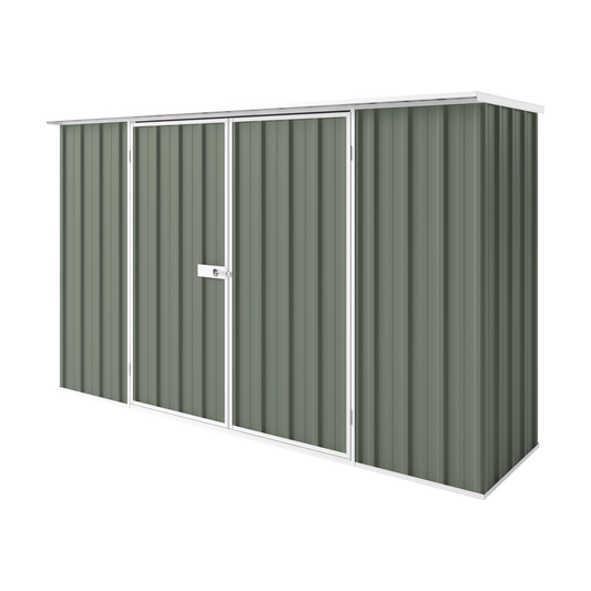 3m x 0.78m Flat Roof Garden Shed - EasyShed