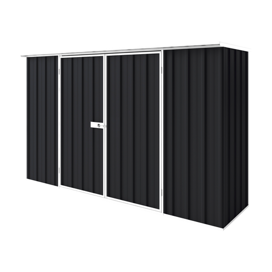 3m x 0.78m Flat Roof Garden Shed - EasyShed