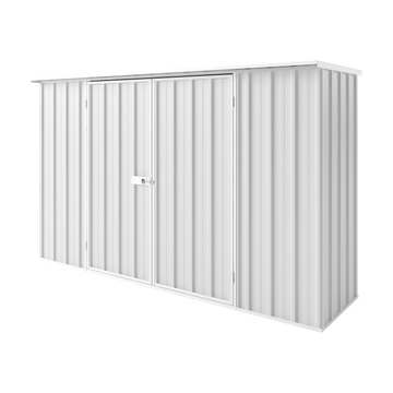 3m x 0.78m Flat Roof Garden Shed - EasyShed