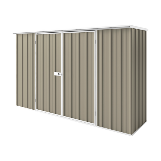 3m x 0.78m Flat Roof Garden Shed - EasyShed