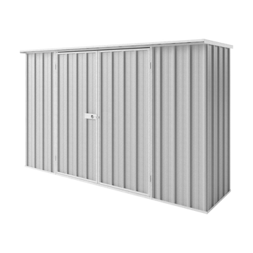 3m x 0.78m Flat Roof Garden Shed - EasyShed