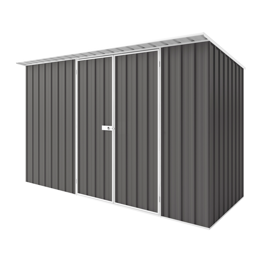 3.75m x 1.5m x 2.1m Skillion Roof Garden Shed - EasyShed