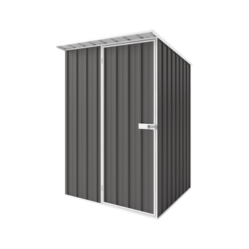 1.5m x 1.5m x 2.1m Skillion Roof Garden Shed - EasyShed