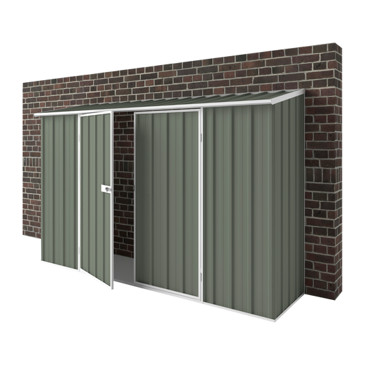 3m x 0.78m Off The Wall Garden Shed - EasyShed