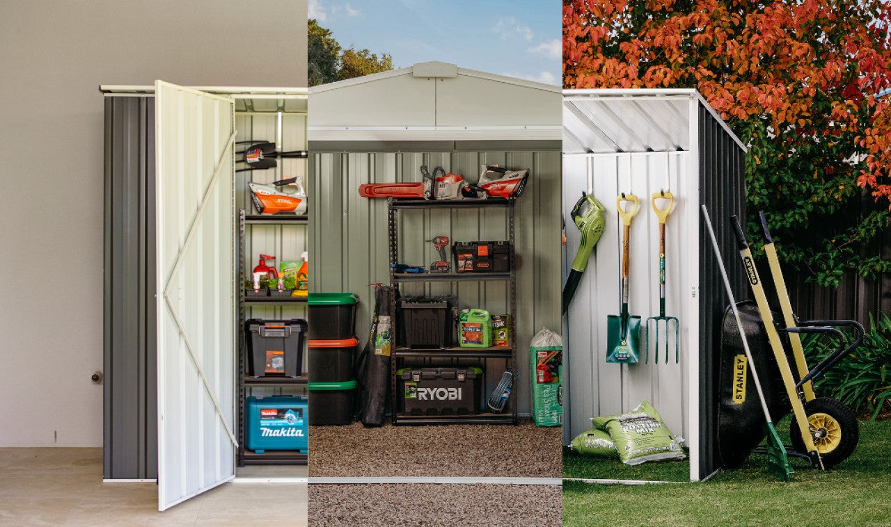 Why Buy a Gable roof Shed vs. Skillion Roof Shed vs. Flat Roof Shed? - EasyShed
