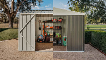 Sliding Doors vs Hinged Doors – Choosing the right door for your EasyShed Garden Shed - EasyShed
