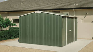 Having a shed on a concrete slab - EasyShed