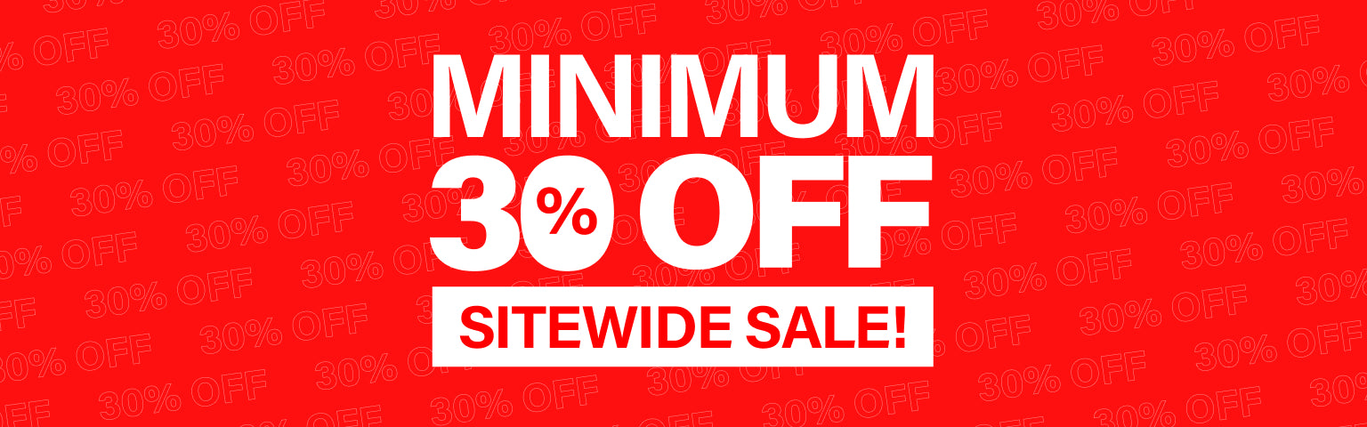 GardenShed Collection Banner Minimum 30% Off Sitewide Sale