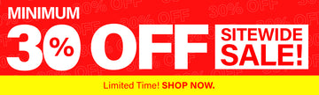 GardenShed Mega Menu Banner Minimum 30% Off Sitewide Sale