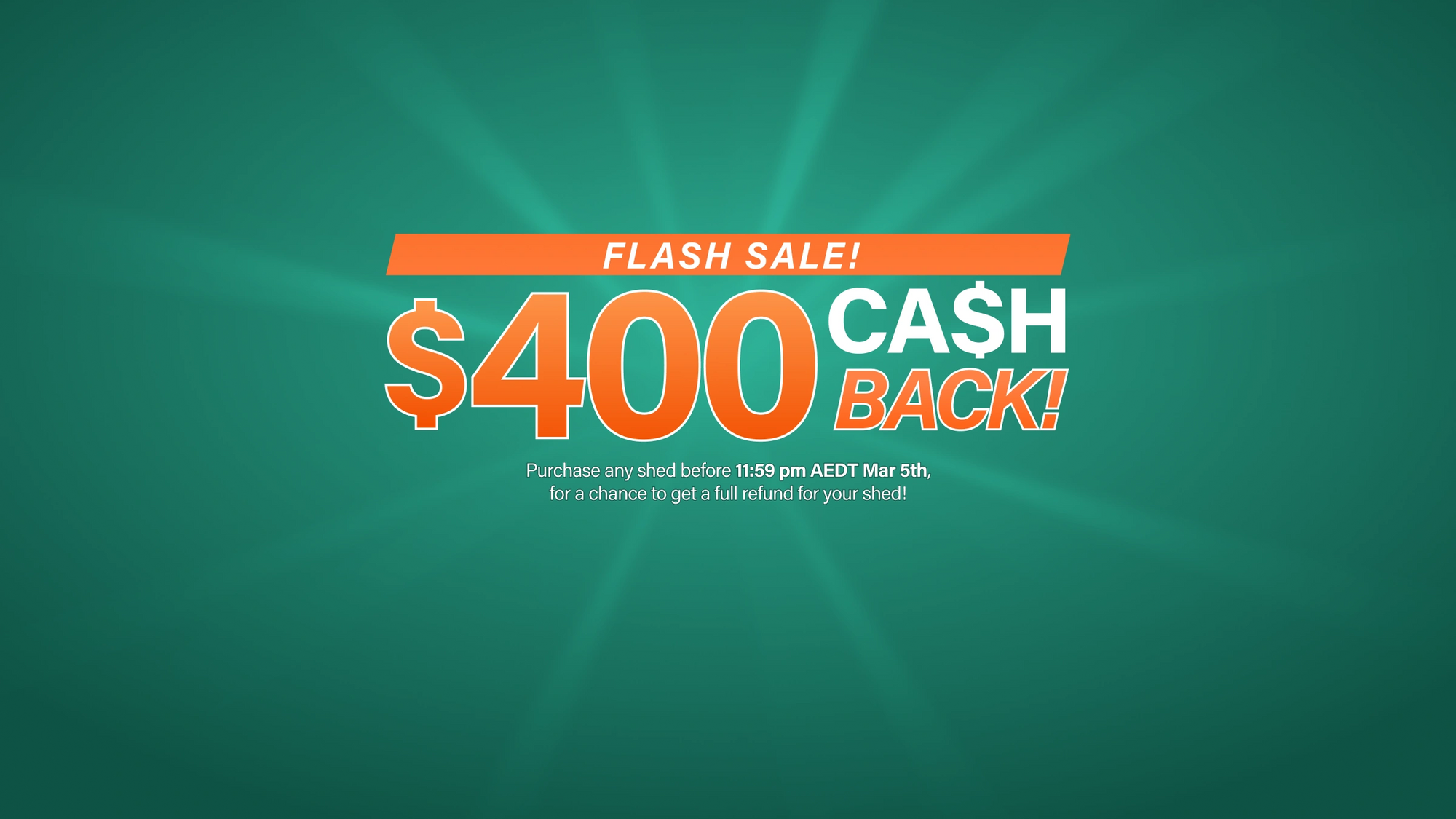 Desktop Banner 400 Cashback Flash Sale