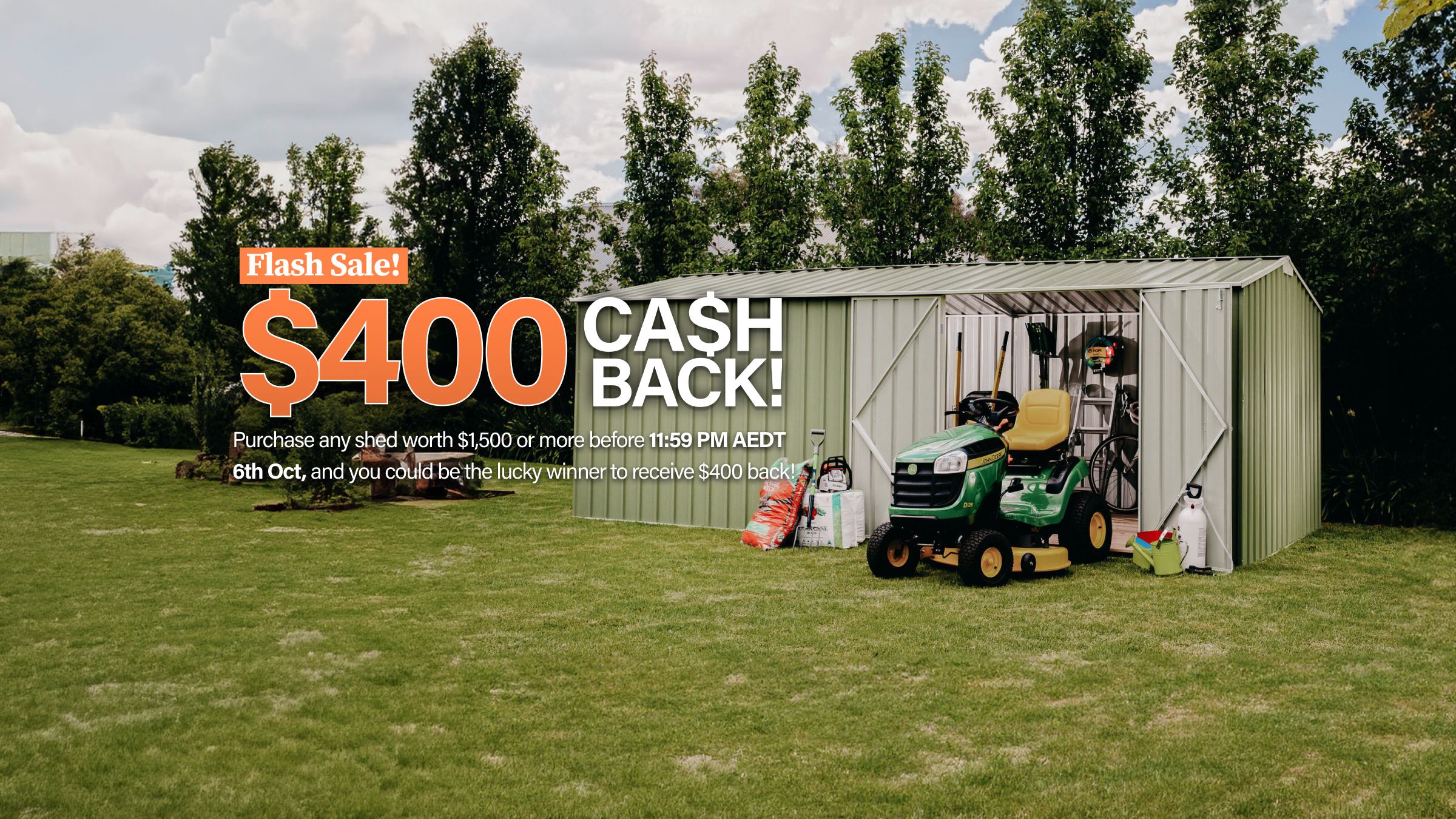 Desktop Banner 400 Cashback Flash Sale