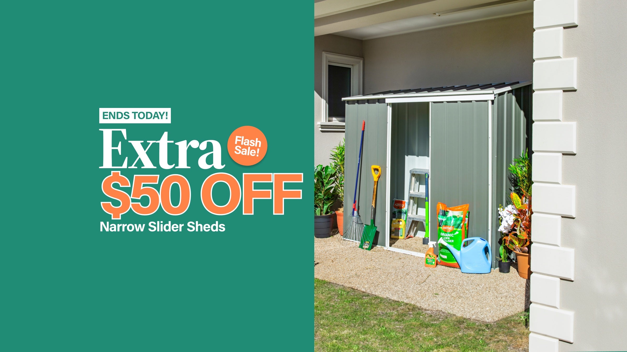 Desktop Banner TAF 50 Narrow Flash Sale Ends Today
