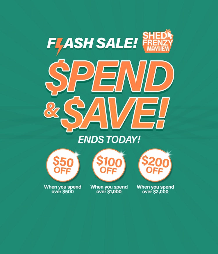 Desktop Banner Spend and Save Flash Sale Ends Today