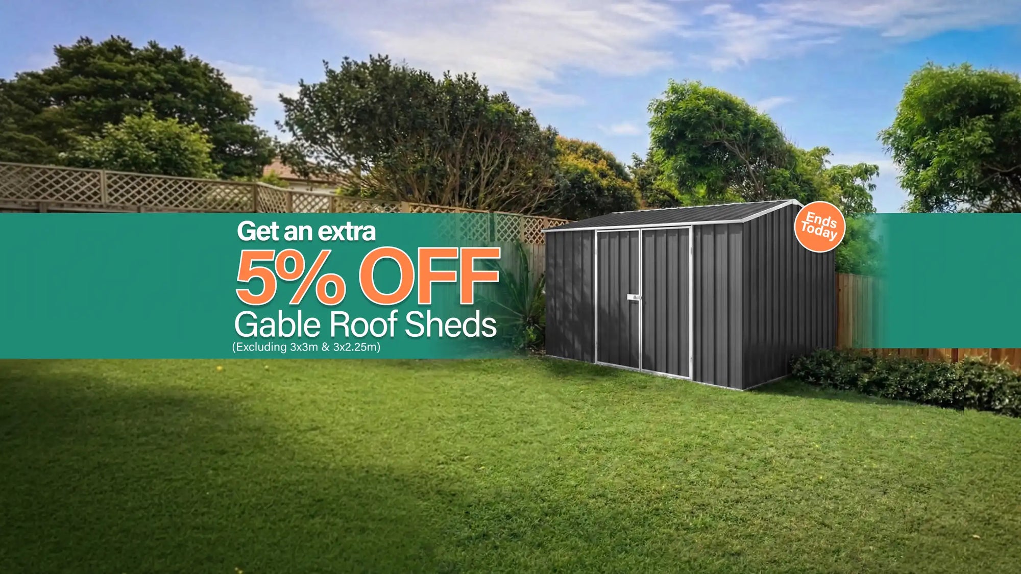 Desktop Banner TAF5 Gable Flash Sale Ends Today