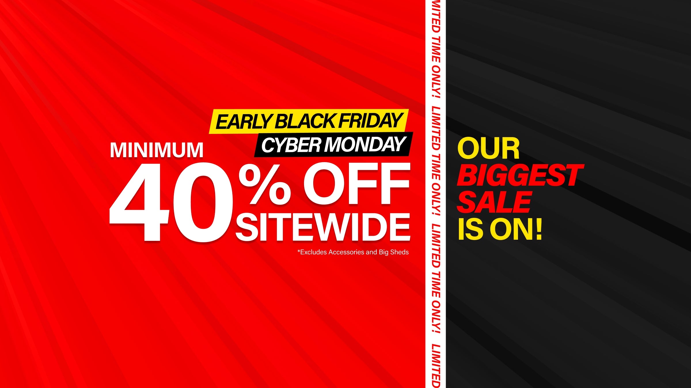 Early Black Friday Deals Banner - desktop