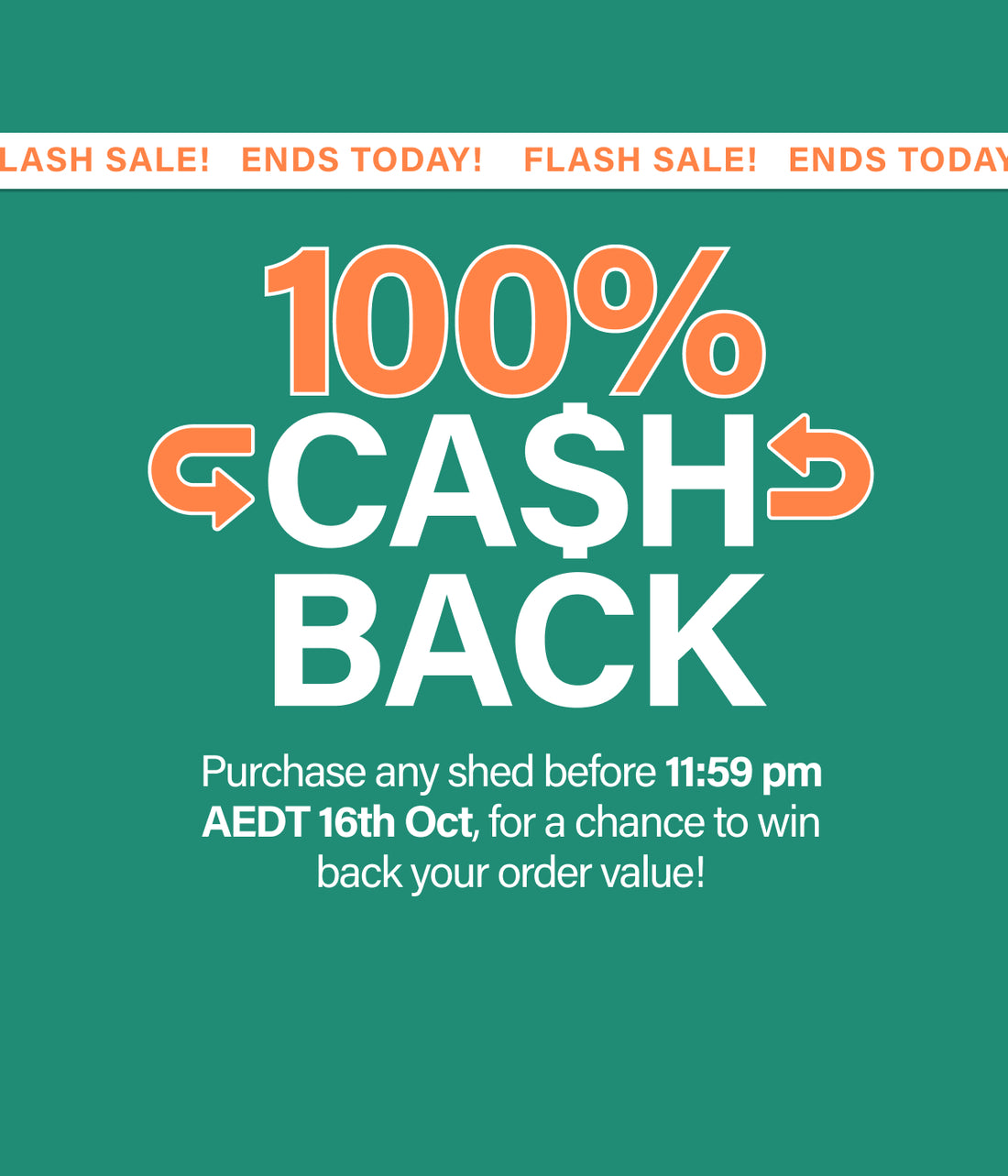 Mobile Banner WBYOV Flash Sale Ends Today