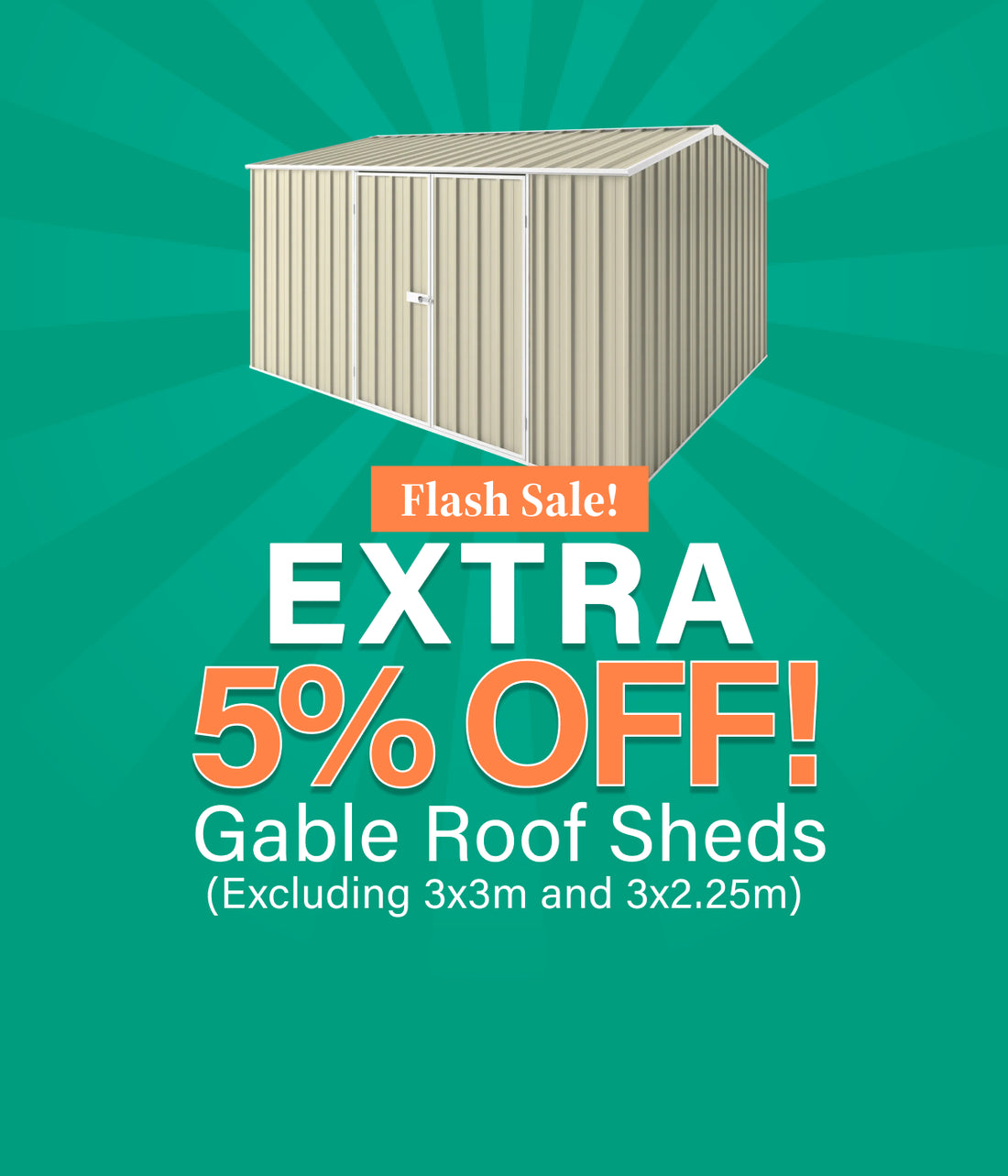 Mobile Banner TAF5 Gable Flash Sale