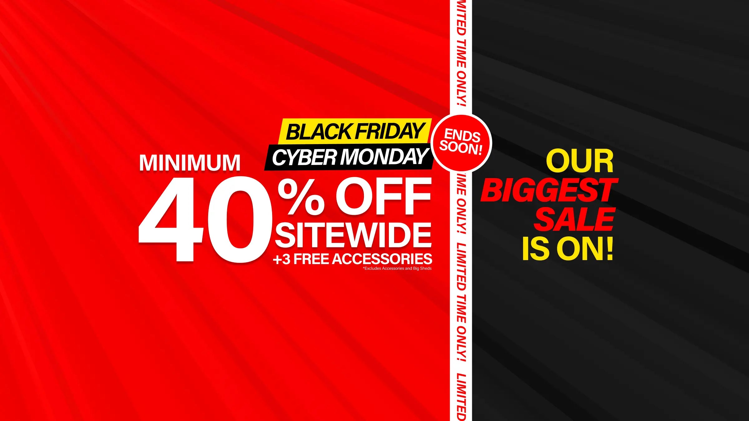 Desktop Banner Main BFCM Ends Soon