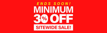 GardenShed Collection Banner Minimum 30% Off Sitewide Sale Ends Soon