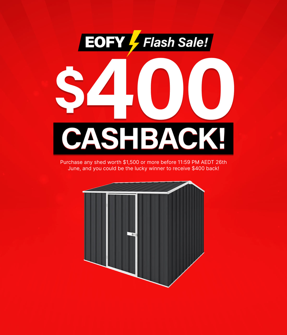 Mobile Banner 400 Cashback Flash Sale