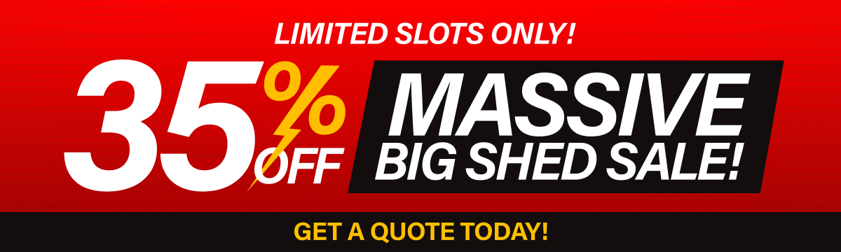 Bigshed Collection Banner NO PCD Sale