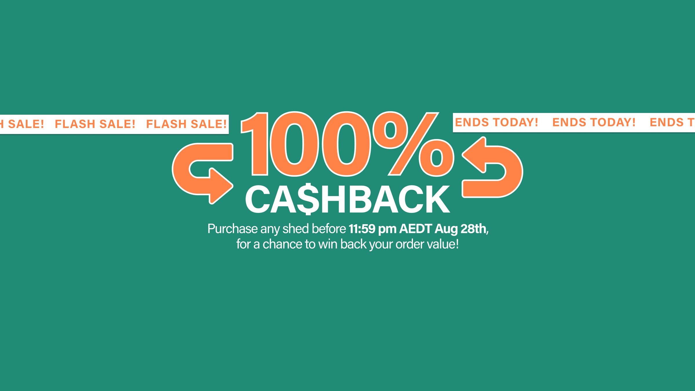 Desktop Banner WBYOV Flash Sale Ends Today