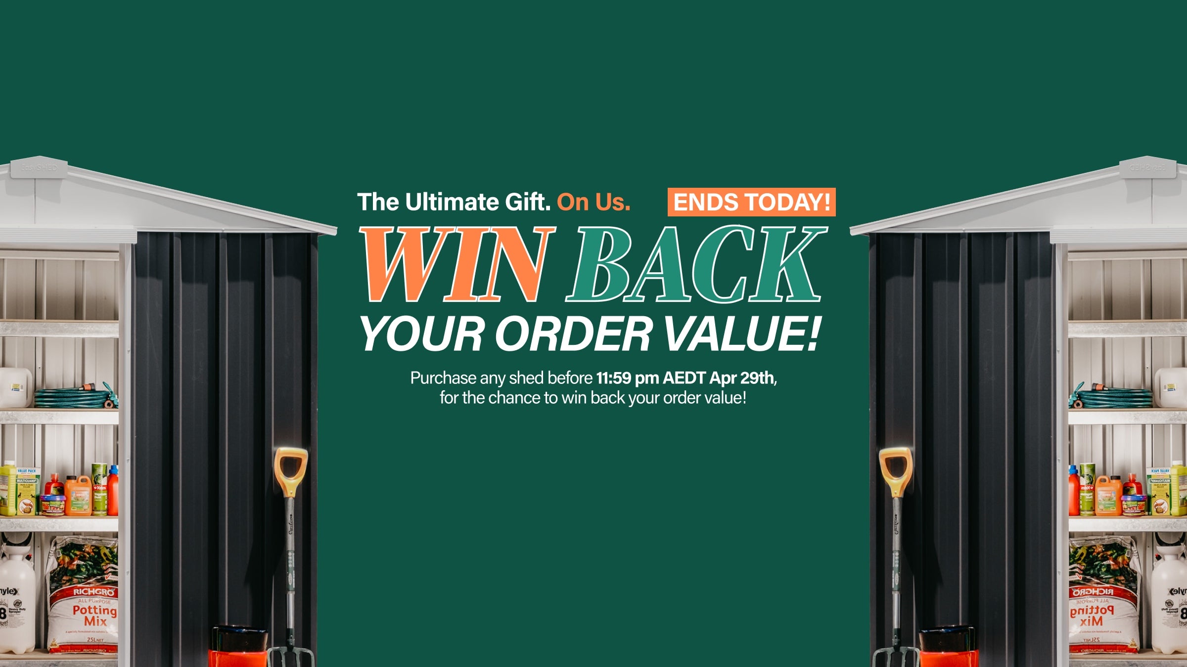Win Back Your Order Value Desktop Banner