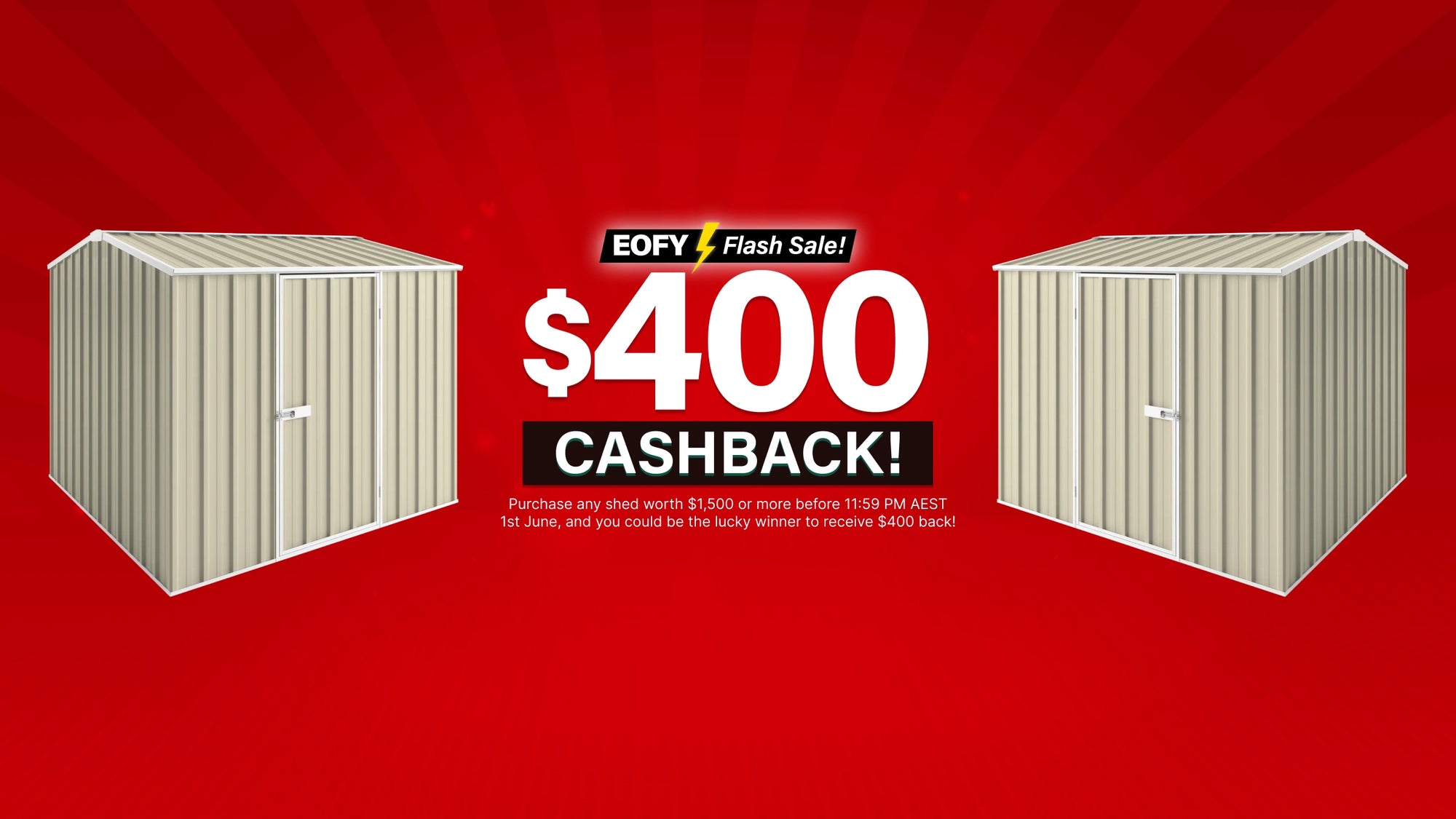 Desktop Banner 400 Cashback Flash Sale