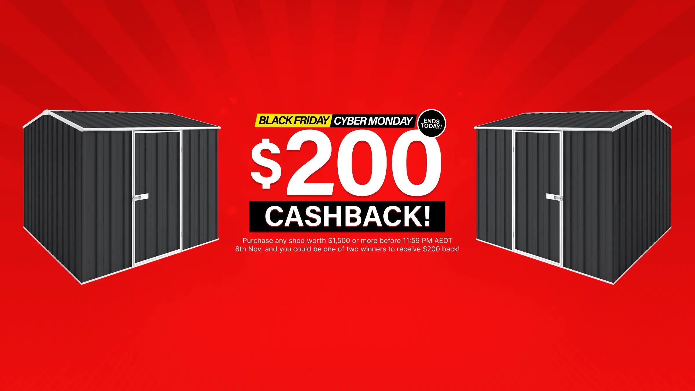 Desktop Banner 200 Cashback Flash Sale Ends Today