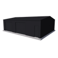 Large Workshop Shed 9m x 12m x 3m - Monolith