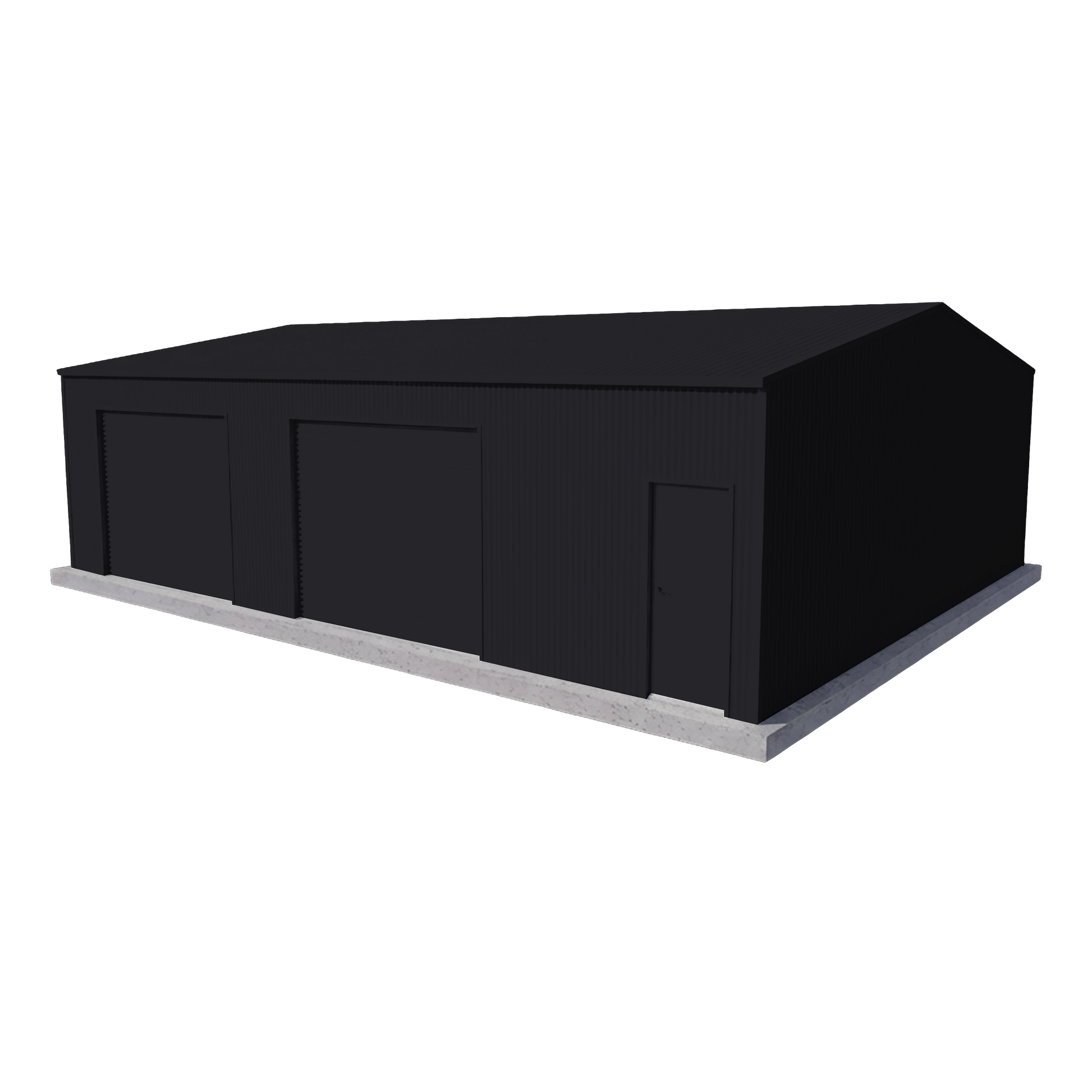 Large Workshop Shed 9m x 12m x 3m - Monolith