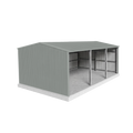 Machinery Shed 7m x 9.5m x 3m - Gull Grey