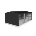 Machinery Shed 7m x 9.5m x 3m - Monolith/Slate Grey