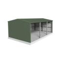 Machinery Shed 7m x 9.5m x 3m - Mist Green