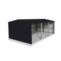 Machinery Shed 7m x 9.5m x 3m - Monolith