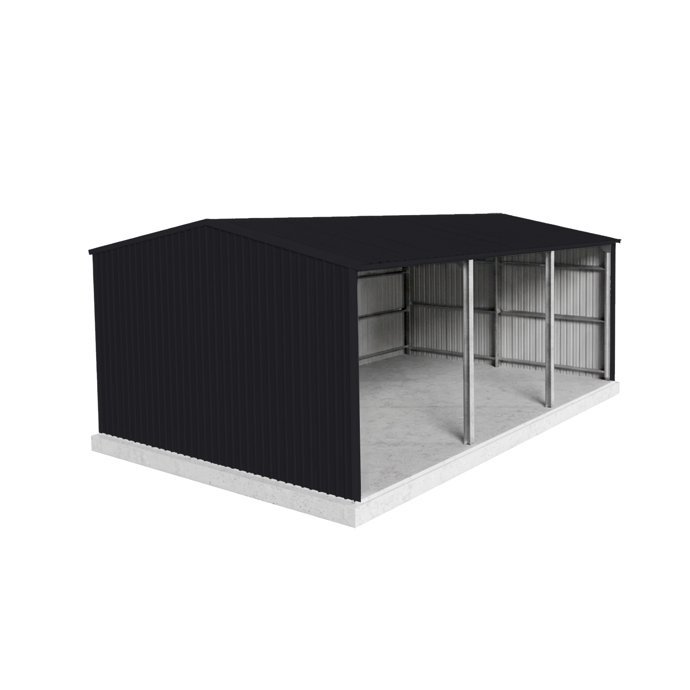 Machinery Shed 7m x 9.5m x 3m - Monolith