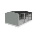Machinery Shed 7m x 9.5m x 3m - Slate Grey/Gull Grey