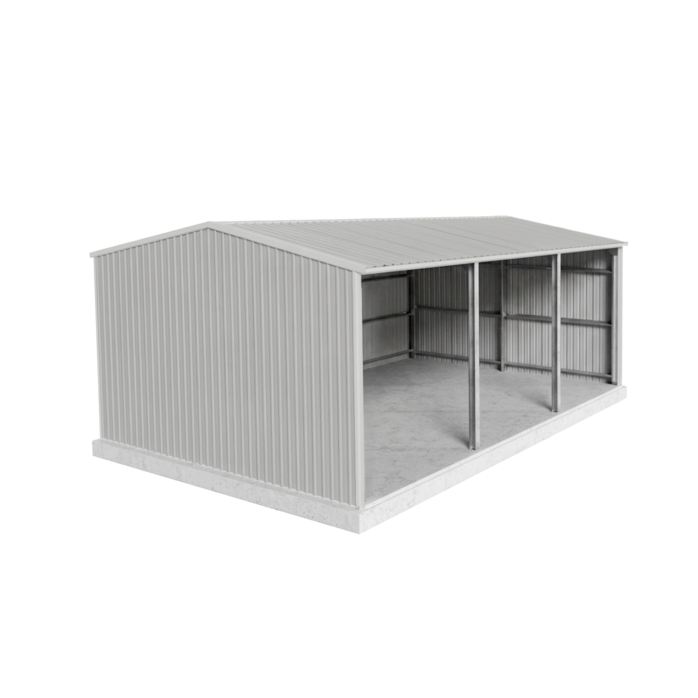 Machinery Shed 7m x 9.5m x 3m - Zinc