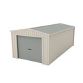 Single Garage - 4m x 7m x 2.4m - Gull Grey/Off White