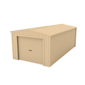 Single Garage - 4m x 7m x 2.4m - Smooth Cream